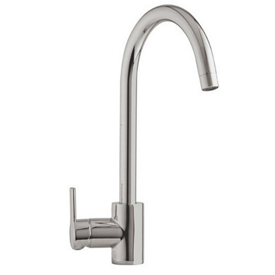 KIT253 Milan Brushed Kitchen Sink Mixer