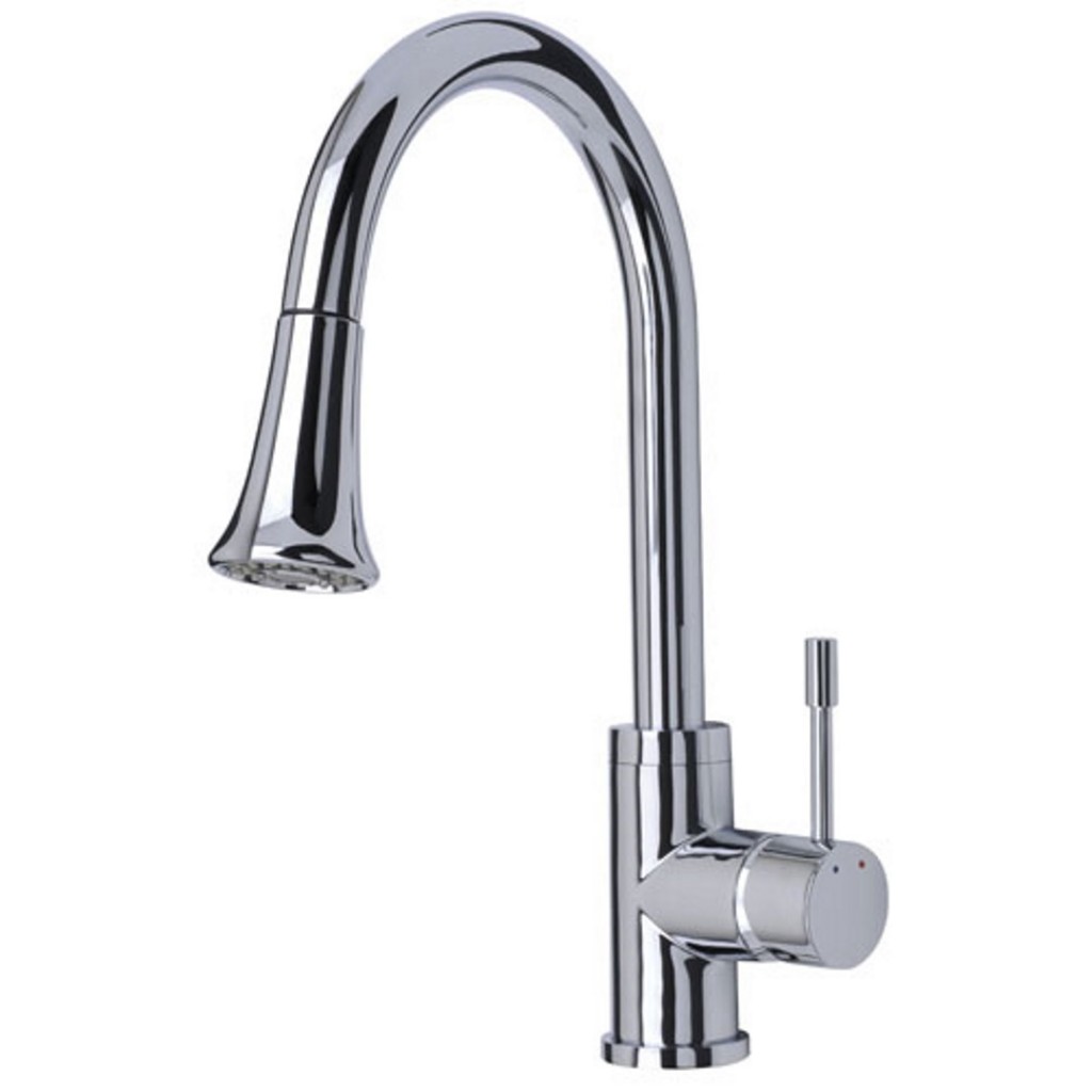 KIT167 Shine Kitchen Sink Mixer with Pull Out Nozzle