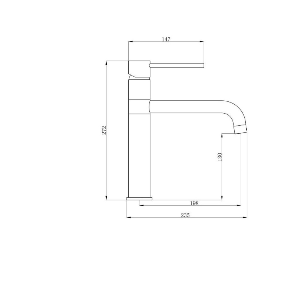KIT015 Ascot Kitchen Sink Mixer